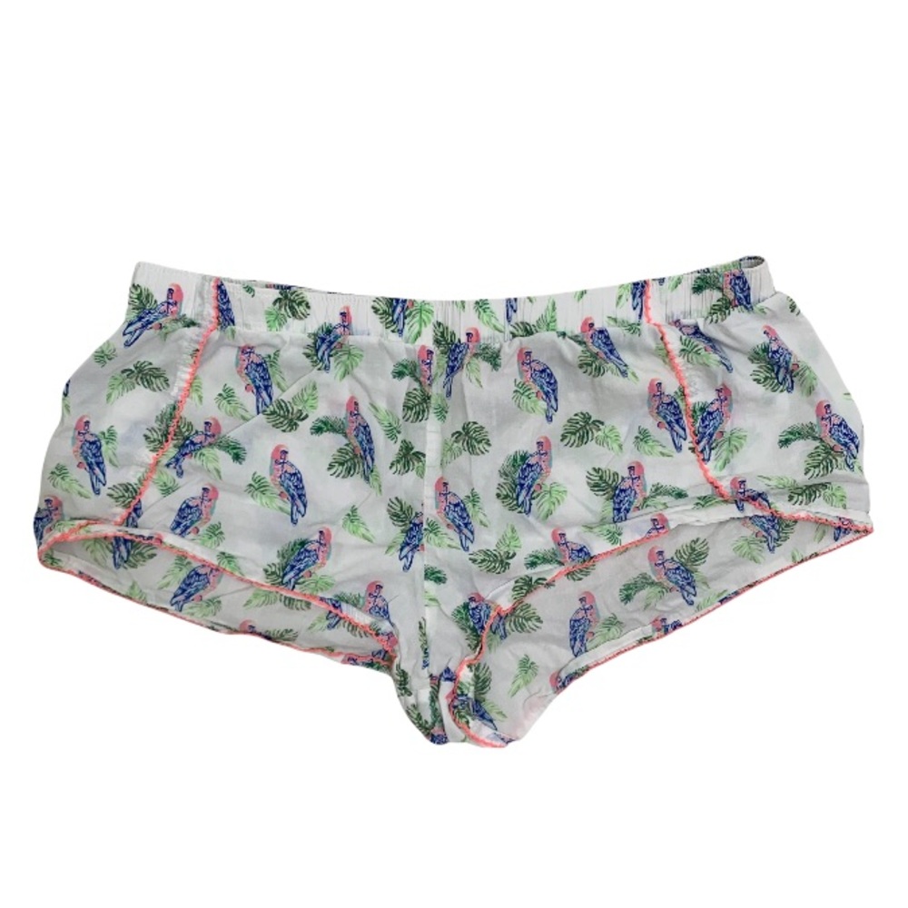 Victoria's Secret Flamingo Pajama Shorts Size Medium